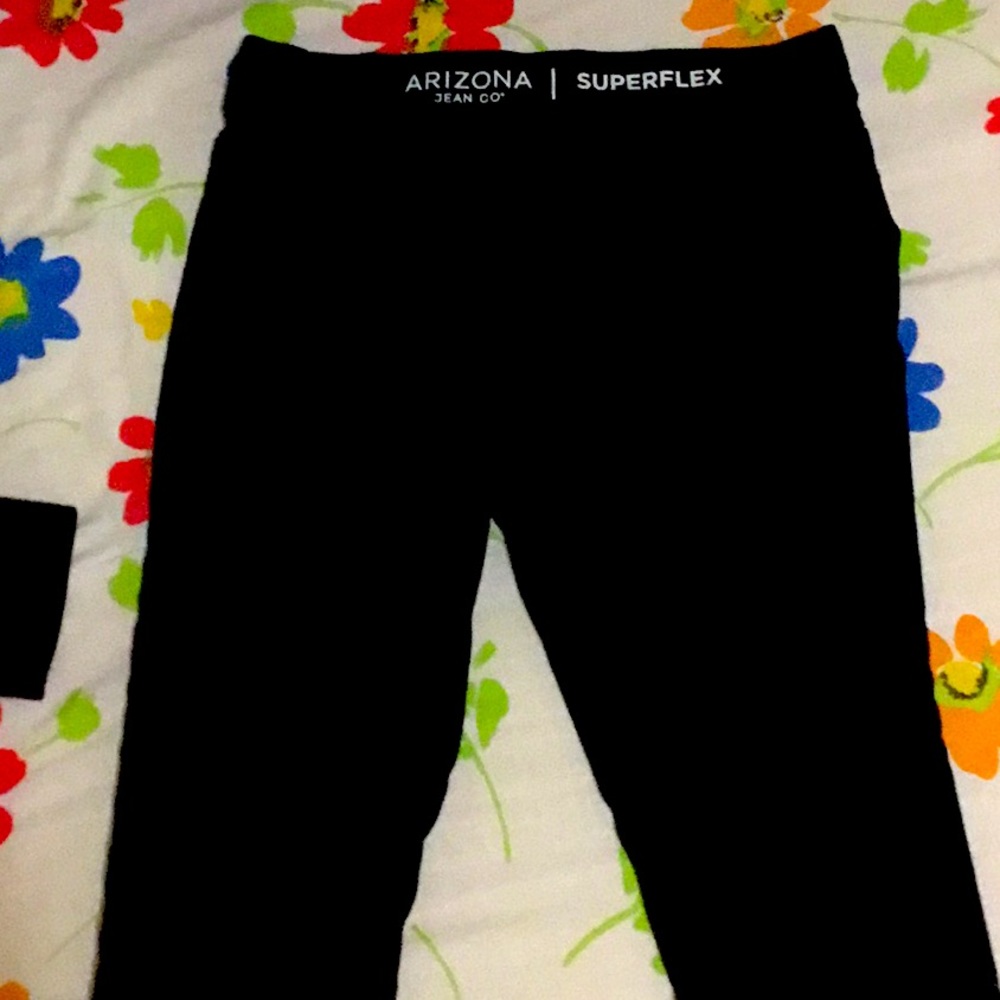 Black jeggings